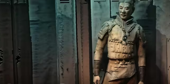 秦始皇陵更衣室大战